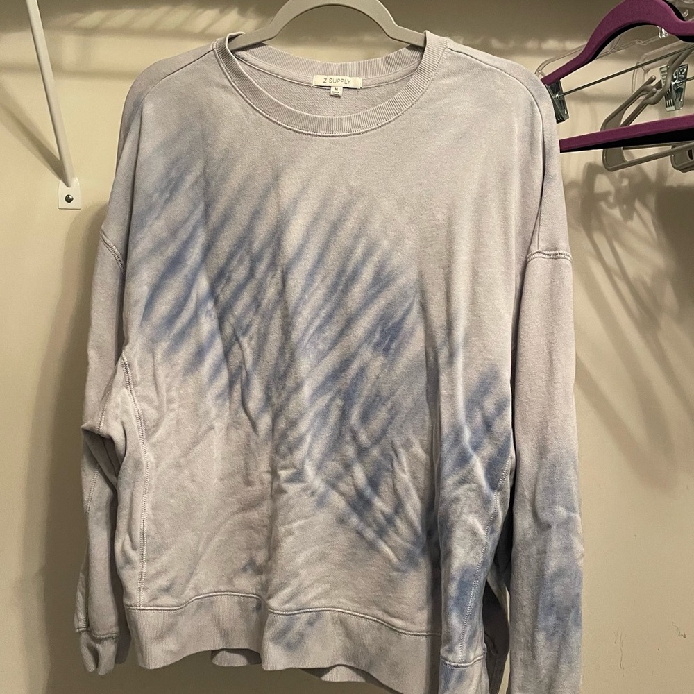 Zsupply purple tie-dye pullover
